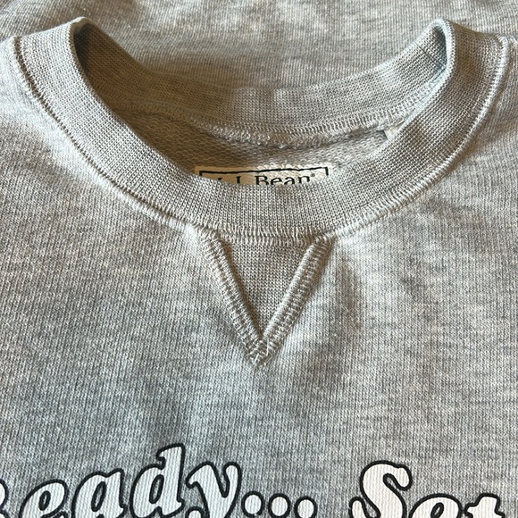 L.L.Bean Little Kids' L.L.Bean X Peanuts Crew Sweatshirt M 10-12 - Picture 4 of 6